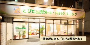 神楽坂のとびた整形外科と飯田橋接骨院
